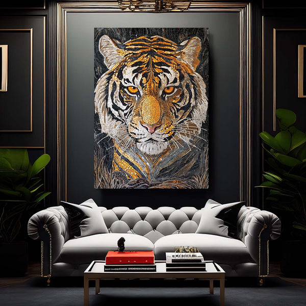 Amazing Tiger Wall Arts | MusaArtGallery™