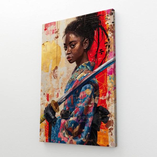 Beautiful Female Samurai Art| MusaArtGallery™ 