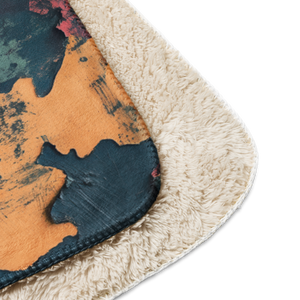 Camouflage Sherpa Blanket