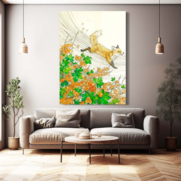 Charming Fox Wall Art | MusaArtGallery™