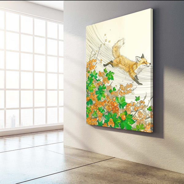 Charming Fox Wall Art | MusaArtGallery™