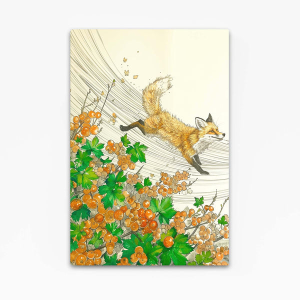 Charming Fox Wall Art | MusaArtGallery™