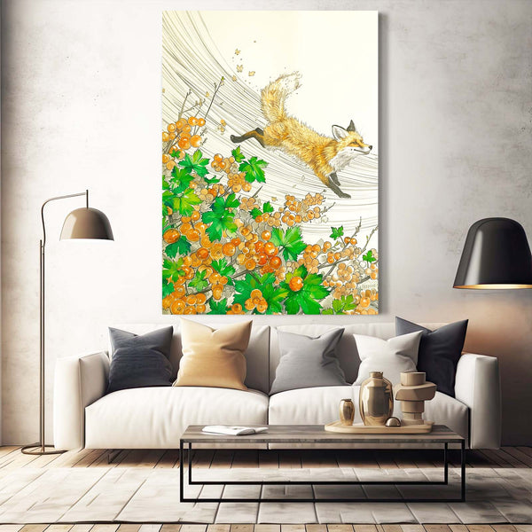 Charming Fox Wall Art | MusaArtGallery™