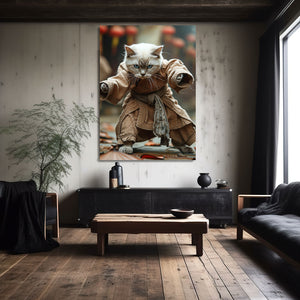 Chinses Hero Cat Art  | MusaArtGallery™