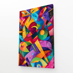 Colorful Geometry Mexican Wall Art | MusaArtGallery™