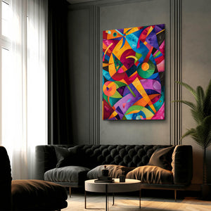 Colorful Geometry Mexican Wall Art | MusaArtGallery™