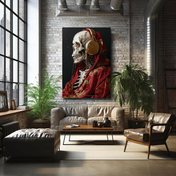 Cool Skull Wall Art   | MusaArtGallery™