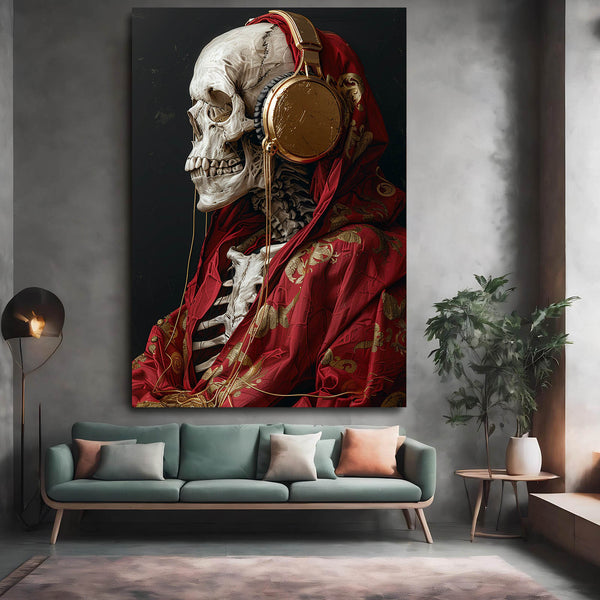 Cool Skull Wall Art   | MusaArtGallery™