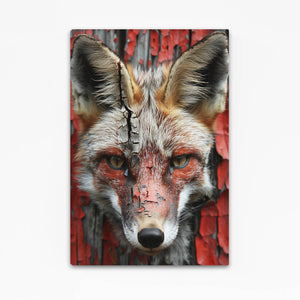 Crimson Gaze Fox Art | MusaArtGallery™