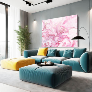 Cute Pink Wall Art  | MusaArtGallery™ 