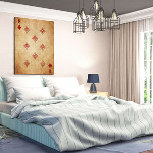 Eight of Diamonds Canvas | MusaArtGallery™