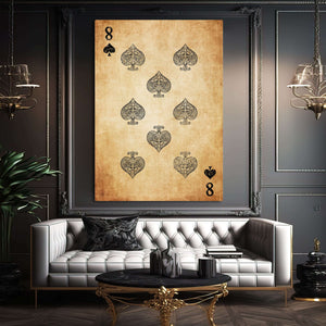 Eight of Spades Wall Art | MusaArtGallery™