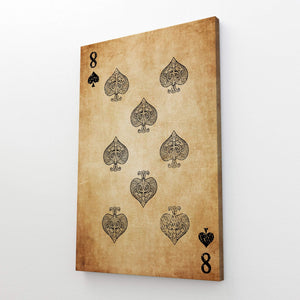 Eight of Spades Wall Art | MusaArtGallery™