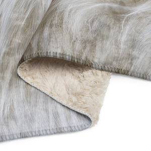 Faux Fur And Sherpa Blanket