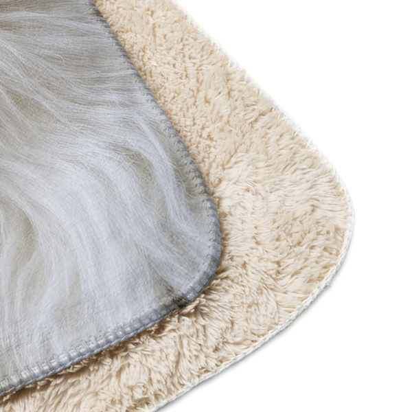 Faux Fur And Sherpa Blanket