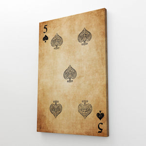 Five of Spades Wall Art | MusaArtGallery™