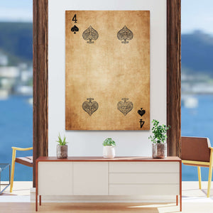 Four of Spades Wall Art | MusaArtGallery™