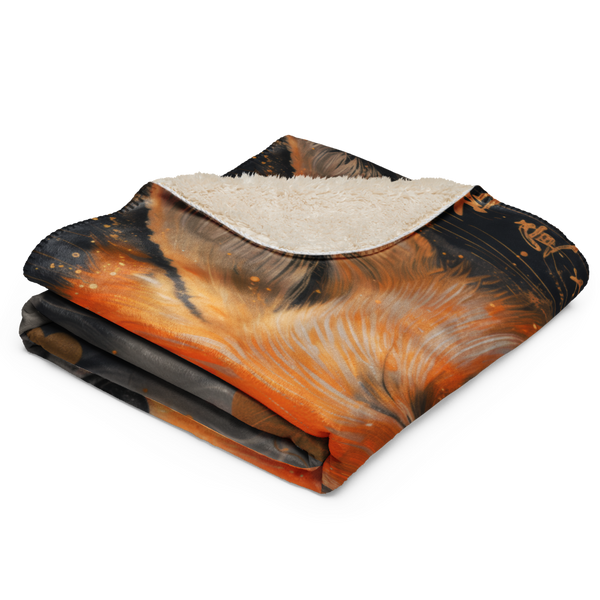 Fox Sherpa Blanket