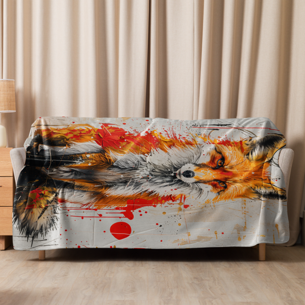 Foxy Sherpa Blanket