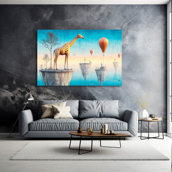 Funny Giraffe Wall Art