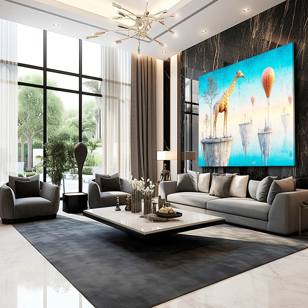 Funny Giraffe Wall Art