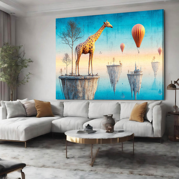 Funny Giraffe Wall Art