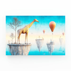 Funny Giraffe Wall Art