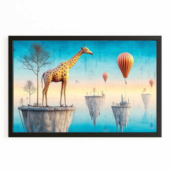 Funny Giraffe Wall Art