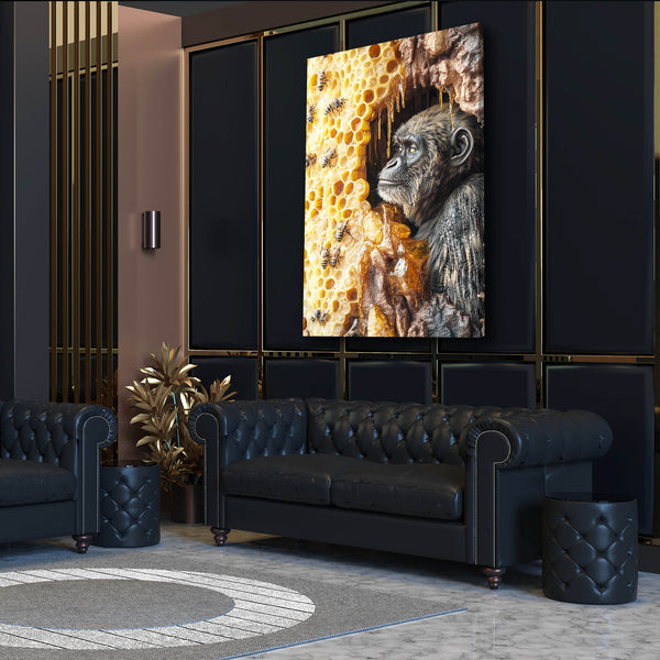 Honey Bees Monkey Art