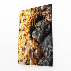 Honey Bees Monkey Art