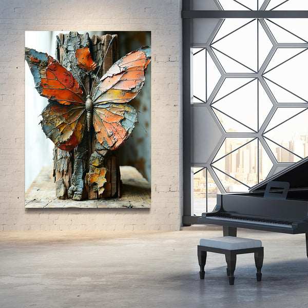 Large Butterfly Sculpture Wall Art | MusaArtGallery™