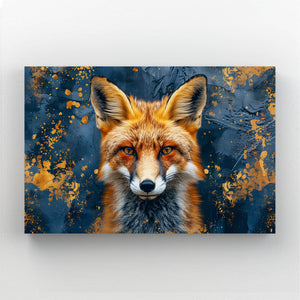 Midnight Gaze Fox Art | MusaArtGallery™