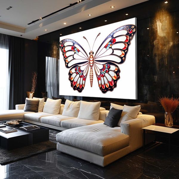 Modern Butterfly Wall Art | MusaArtGallery™