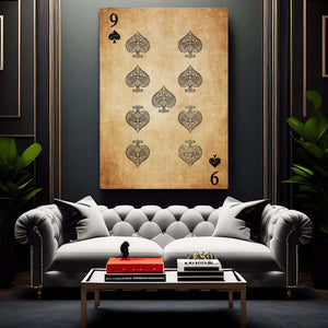Nine of Spades Wall Art | MusaArtGallery™