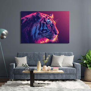 Pink Tiger Wall Art | MusaArtGallery™