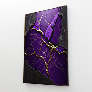 Purple Abstract Wall Art | MusaArtGallery™