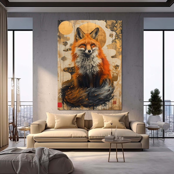 Refined Fox Art | MusaArtGallery™