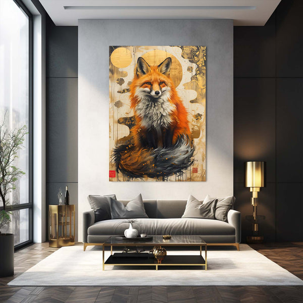 Refined Fox Art | MusaArtGallery™