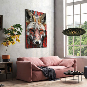 Rustic Charm Fox Art | MusaArtGallery™