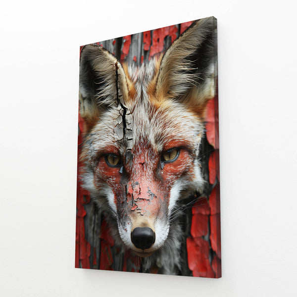 Rustic Charm Fox Art | MusaArtGallery™