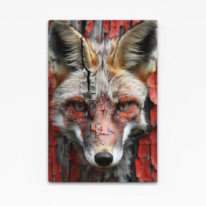 Rustic Charm Fox Art | MusaArtGallery™