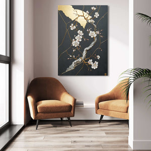 Sakura Abstract Wall art | MusaArtGallery™