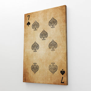 Seven of Spades Wall Art | MusaArtGallery™