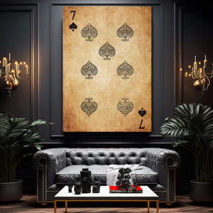 Seven of Spades Wall Art | MusaArtGallery™