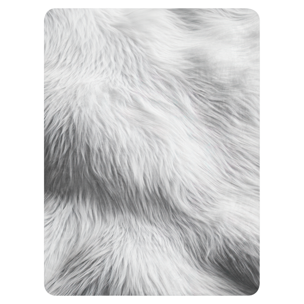 Sherpa White Blanket