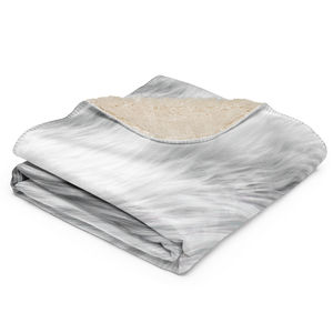 Sherpa White Blanket