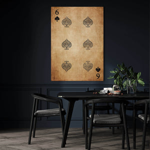 Six of Spades Wall Art | MusaArtGallery™