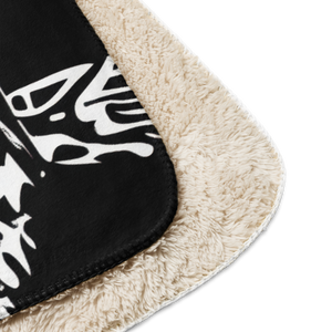 Skull Sherpa Blanket