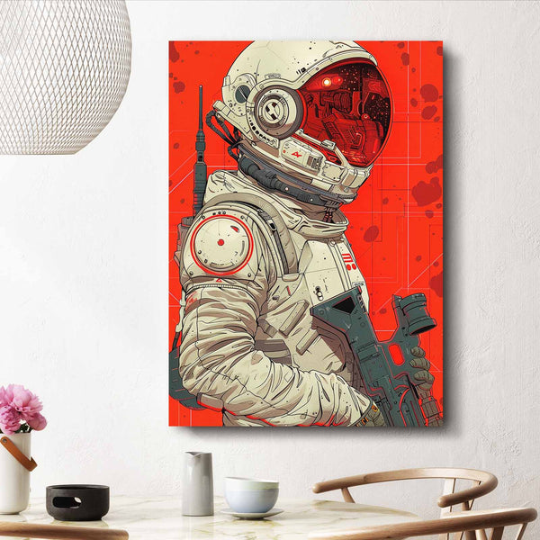 Space Suit Astronaut Art  | MusaArtGallery™