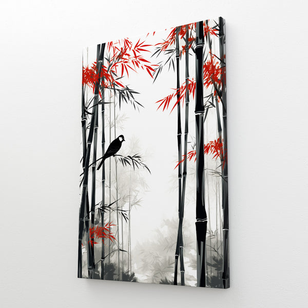 Bamboo Bird Wall Art | MusaArtGallery™